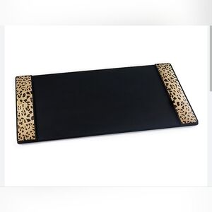 Vtg Rare Ralph Lauren Leopard Print Desk Blotter